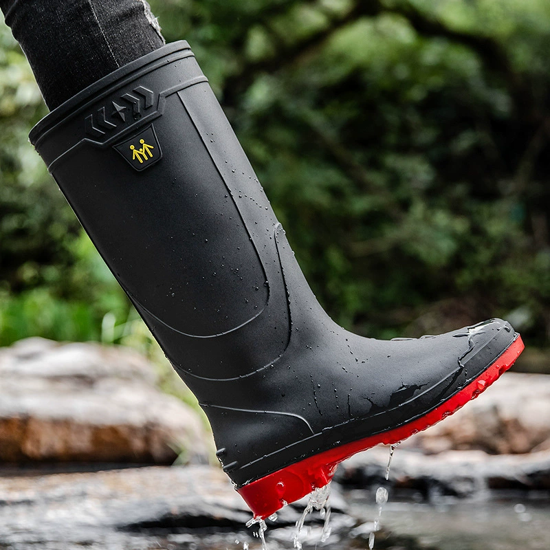 Men's Rain Boots Work Boots Sl – Fishing Boots recenzja i cena