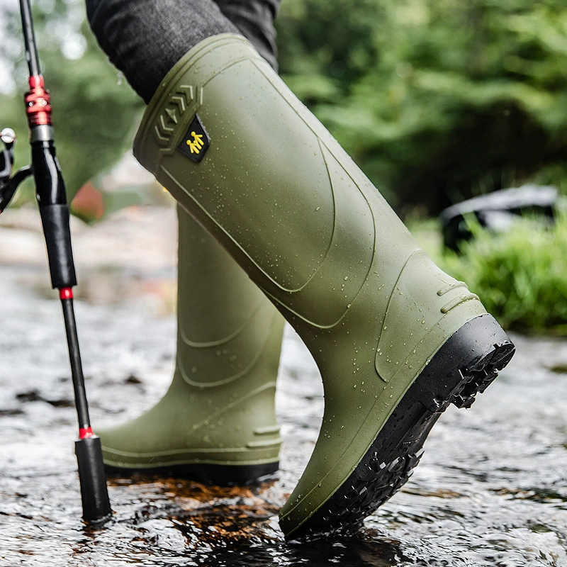 Men's Rain Boots Work Boots Sl – Fishing Boots recenzja i cena