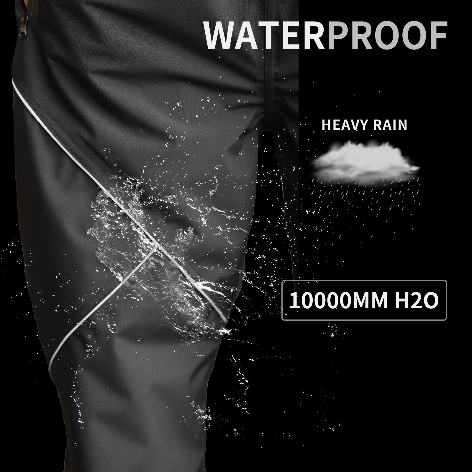 WOSAWE Cycling Rain Pants Wate – Fishing Rain Suit recenzja i cena