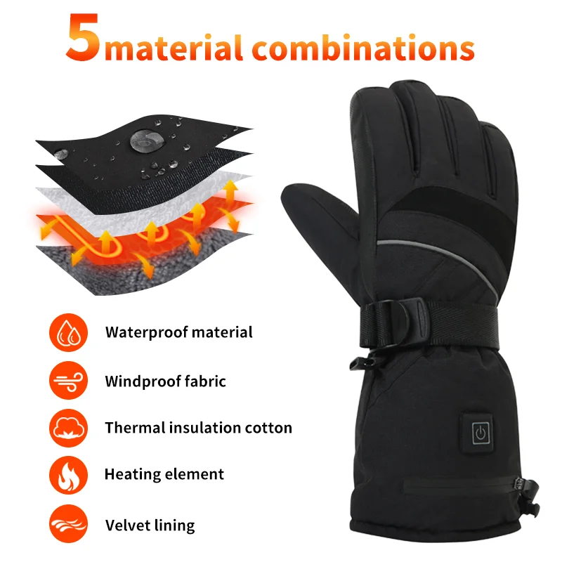 USB Rechargeable Heated Motorc – Fishing Gloves recenzja i cena