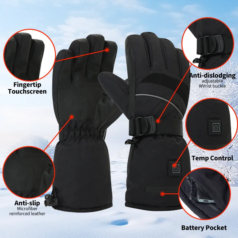 USB Rechargeable Heated Motorc – Fishing Gloves recenzja i cena