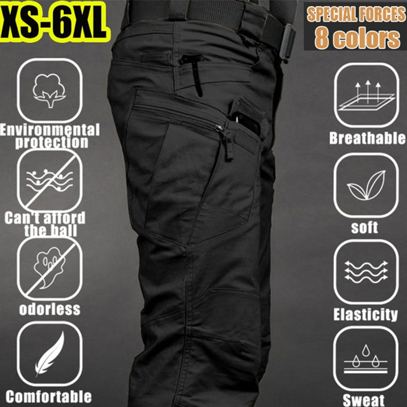 Men's Tactical Cargo Pants 6XL – Fishing Pants Waterproof recenzja i cena